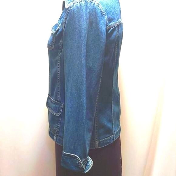 Charter Club Denim Shirt/ Jacket - Picture 4 of 7